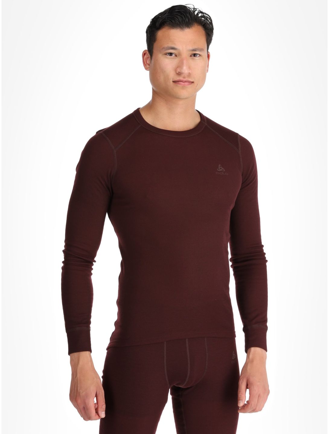 Odlo, Active Warm Eco thermal shirt men Fudge purple 