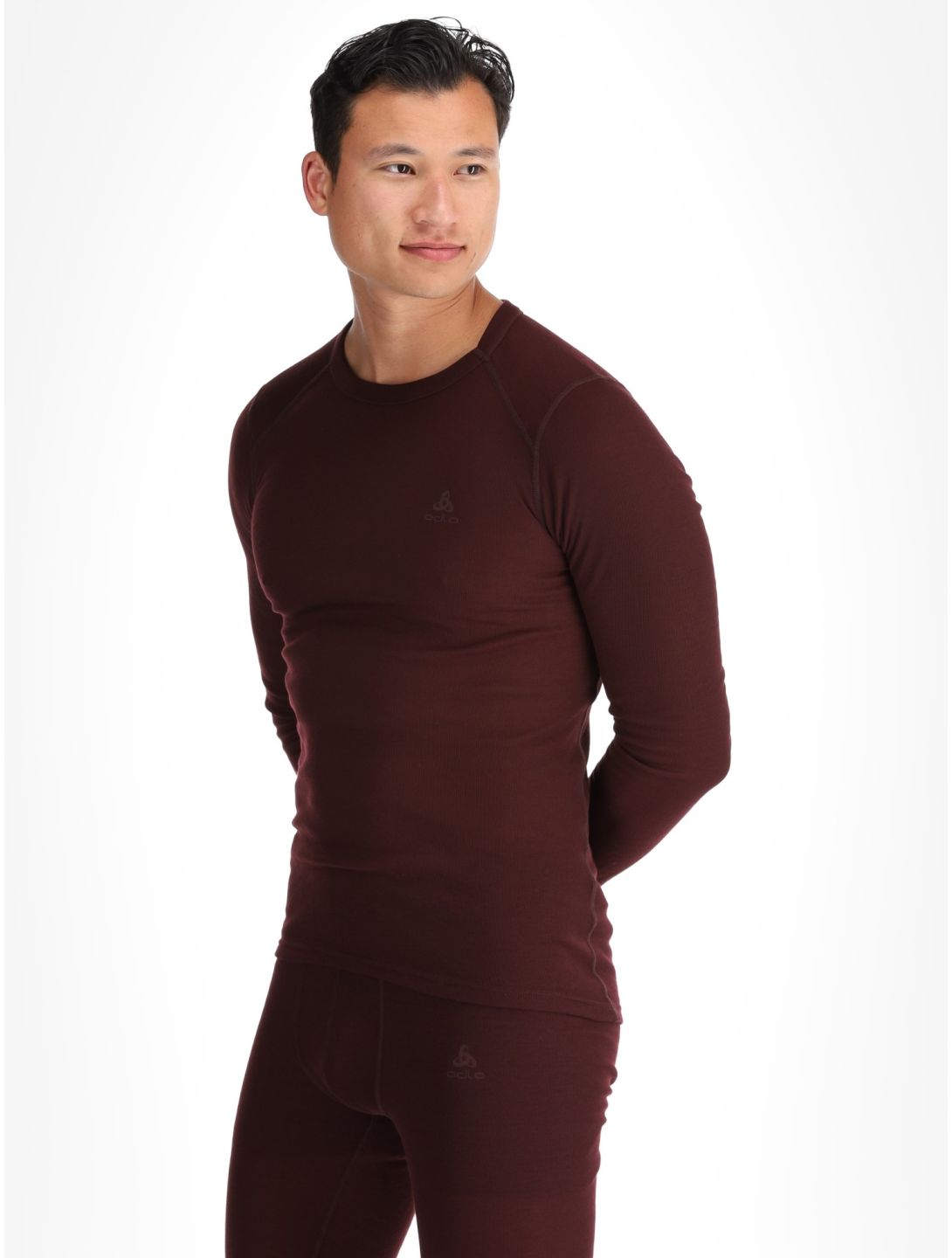 Odlo, Active Warm Eco thermal shirt men Fudge purple 