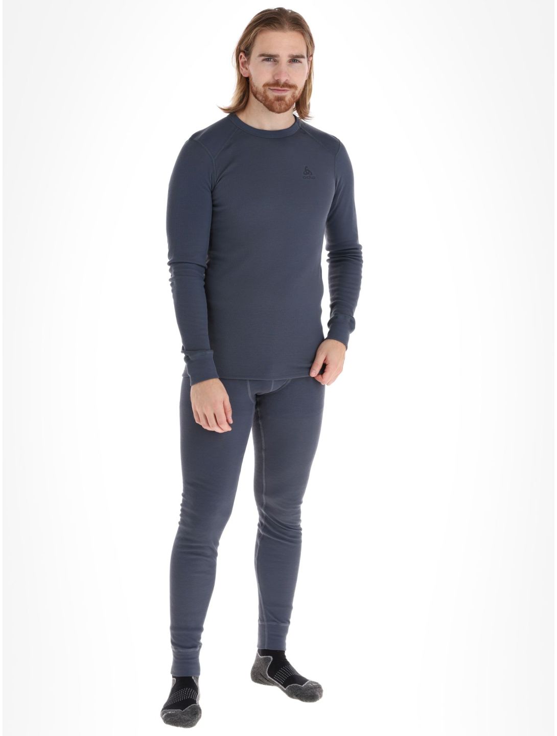 Odlo, Active Warm Eco thermal shirt men India Ink grey 