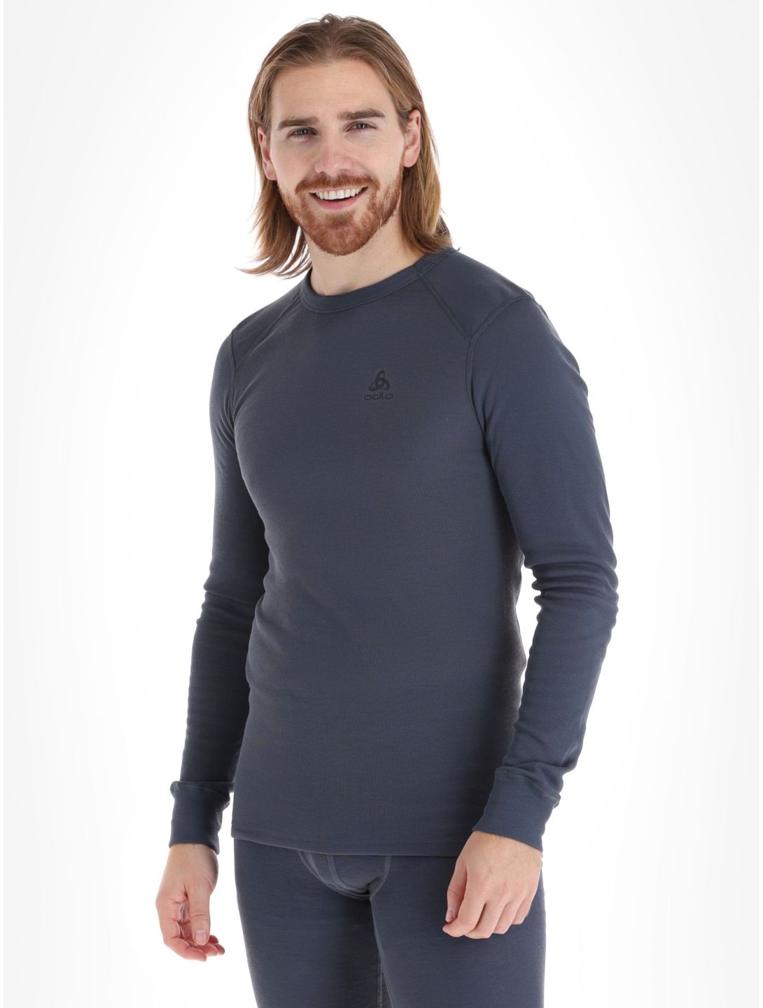 Odlo, Active Warm Eco thermal shirt men India Ink grey 