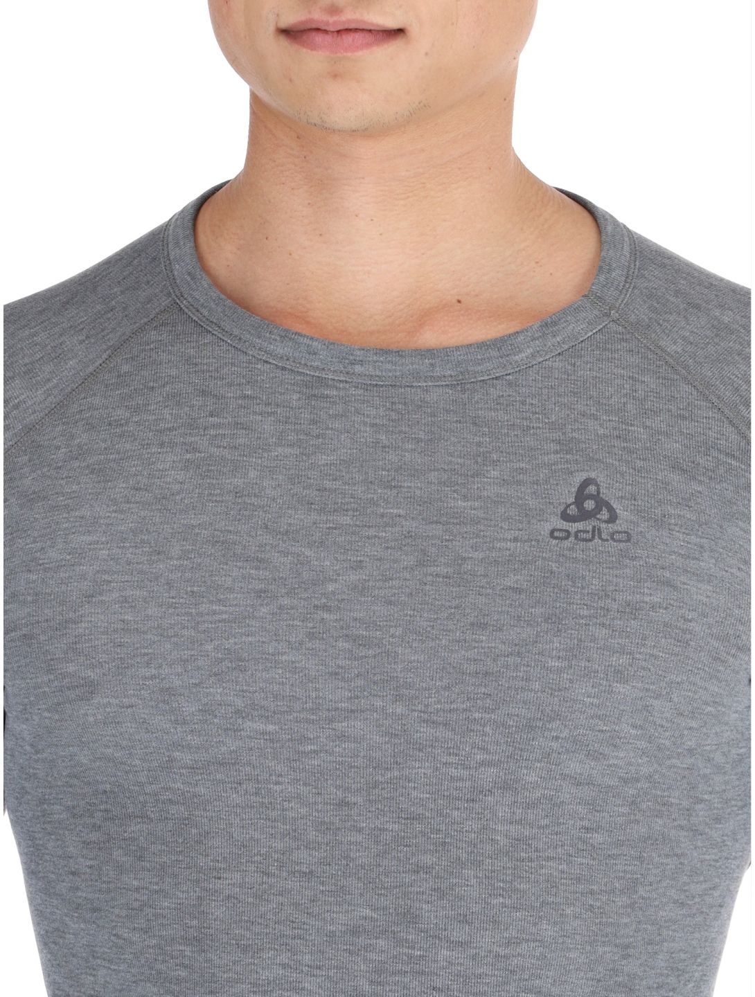 Odlo, Active Warm Eco thermal shirt men Odlo Steel Grey Melange grey 