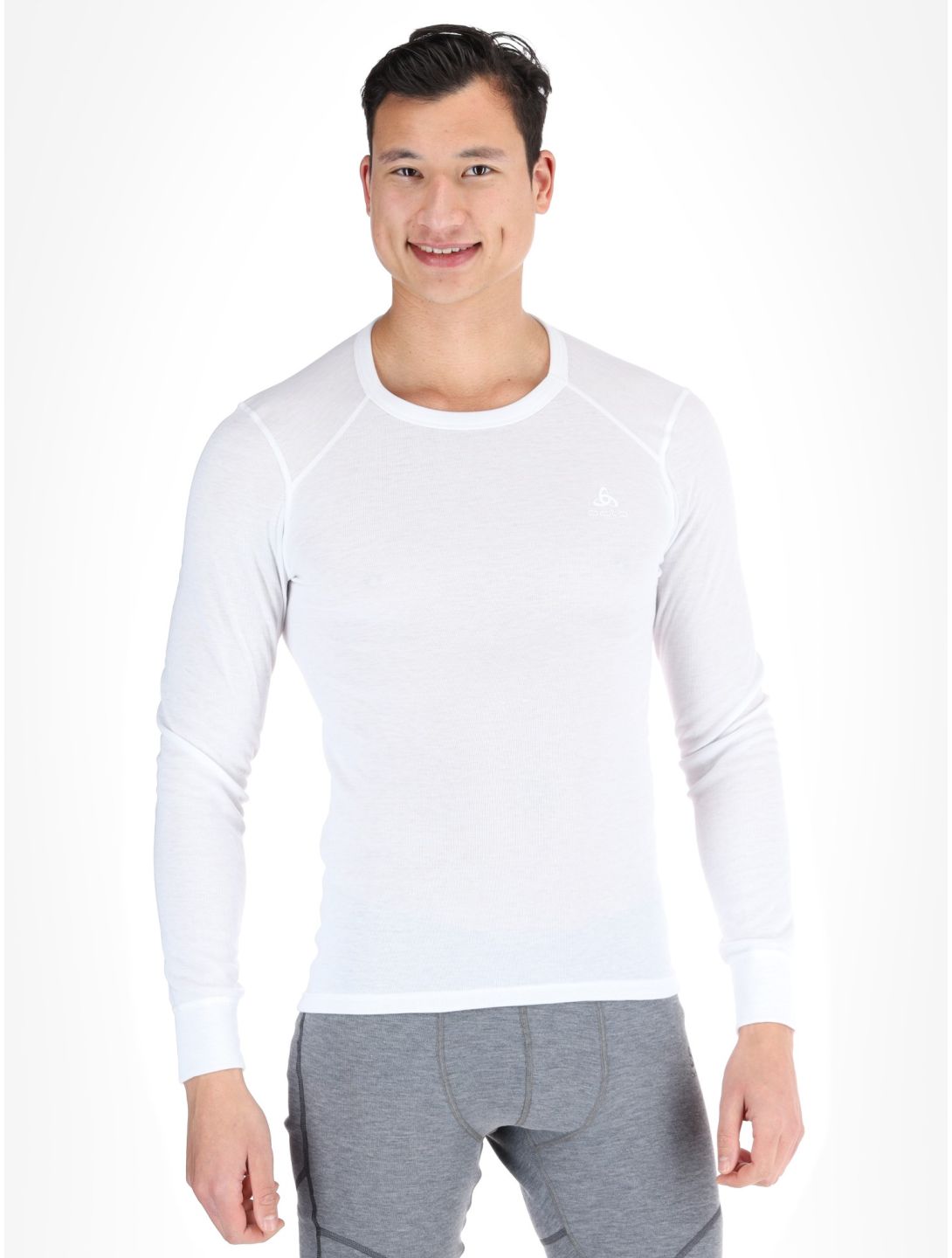 Odlo, Active Warm Eco thermal shirt men White white 