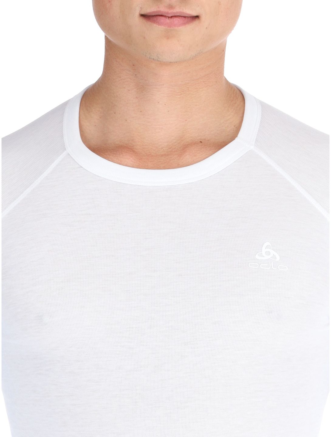 Odlo, Active Warm Eco thermal shirt men White white 