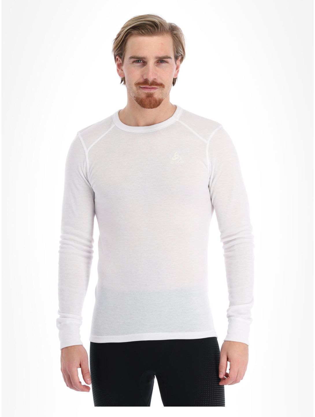 Odlo, Active Warm Eco thermal shirt men White white 