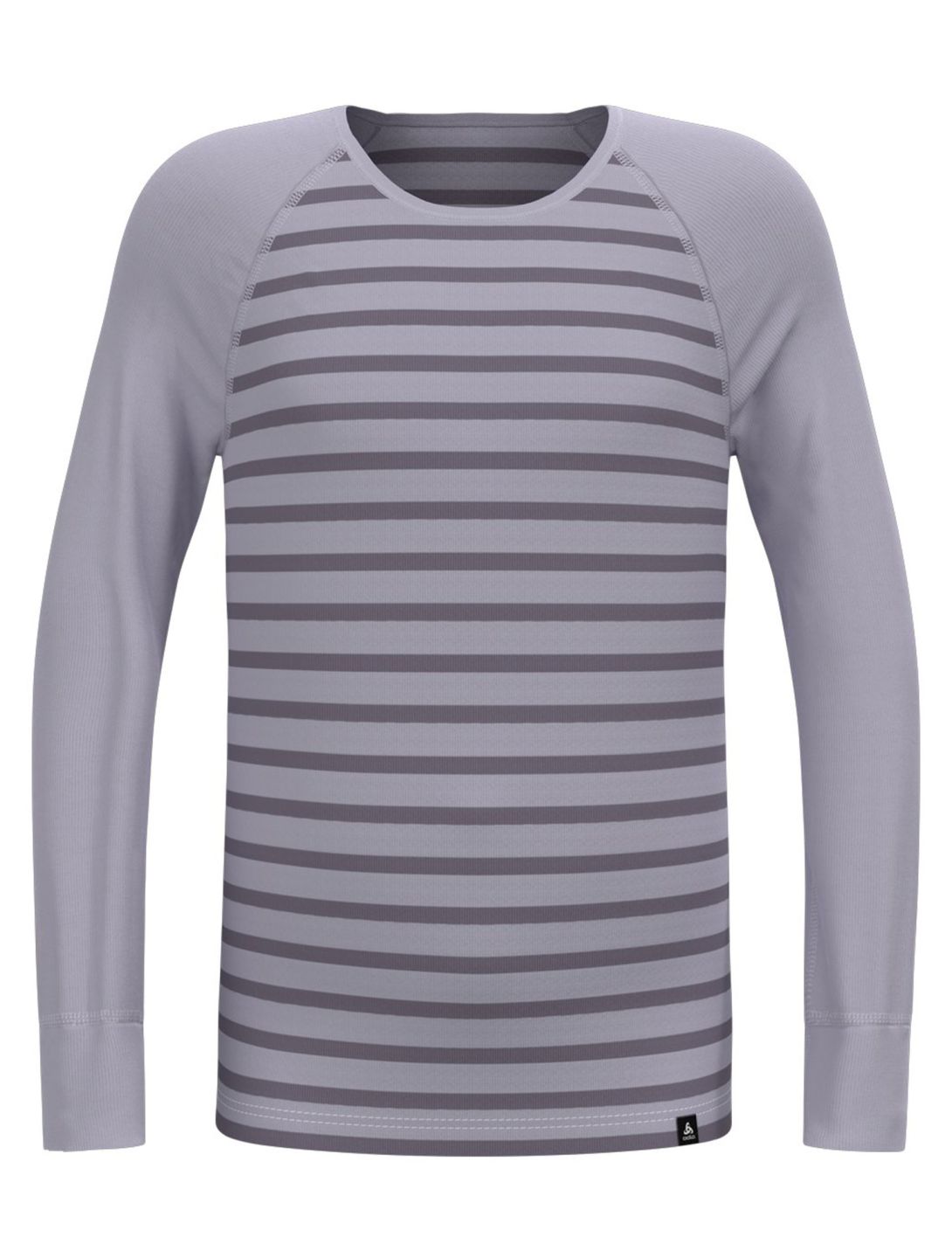 Odlo, Active Warm Eco thermal shirt kids Misty Lilac - Gray Ridge grey, pink 