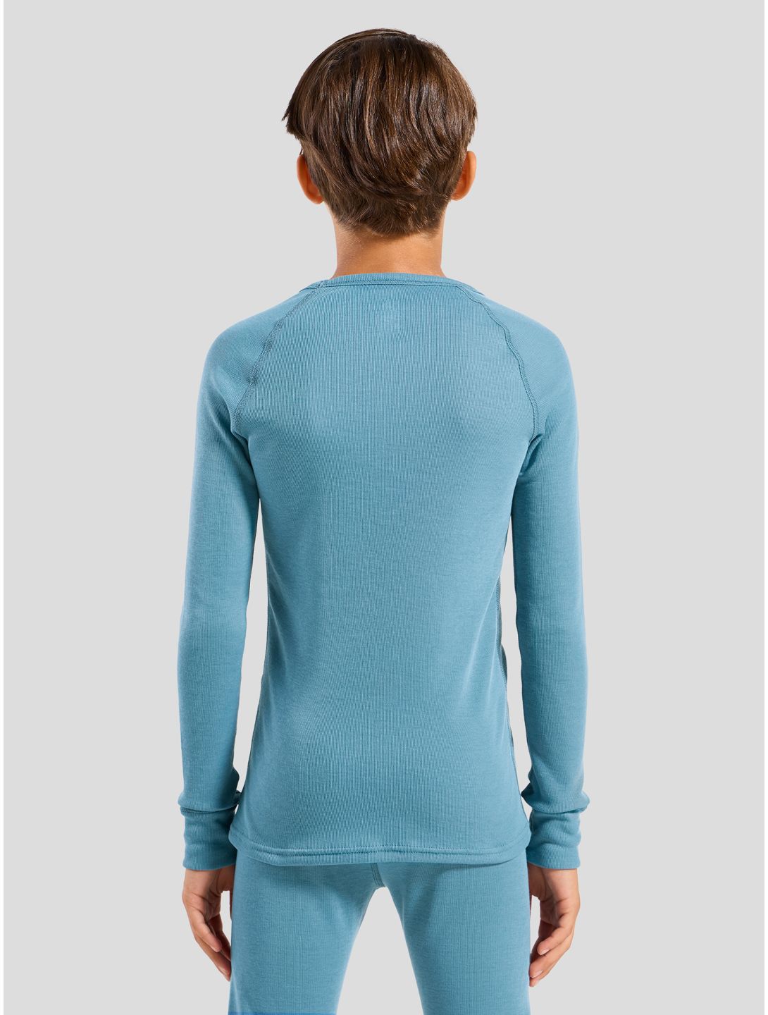 Odlo, Active Warm Eco thermal shirt kids Provincial Blue blue 