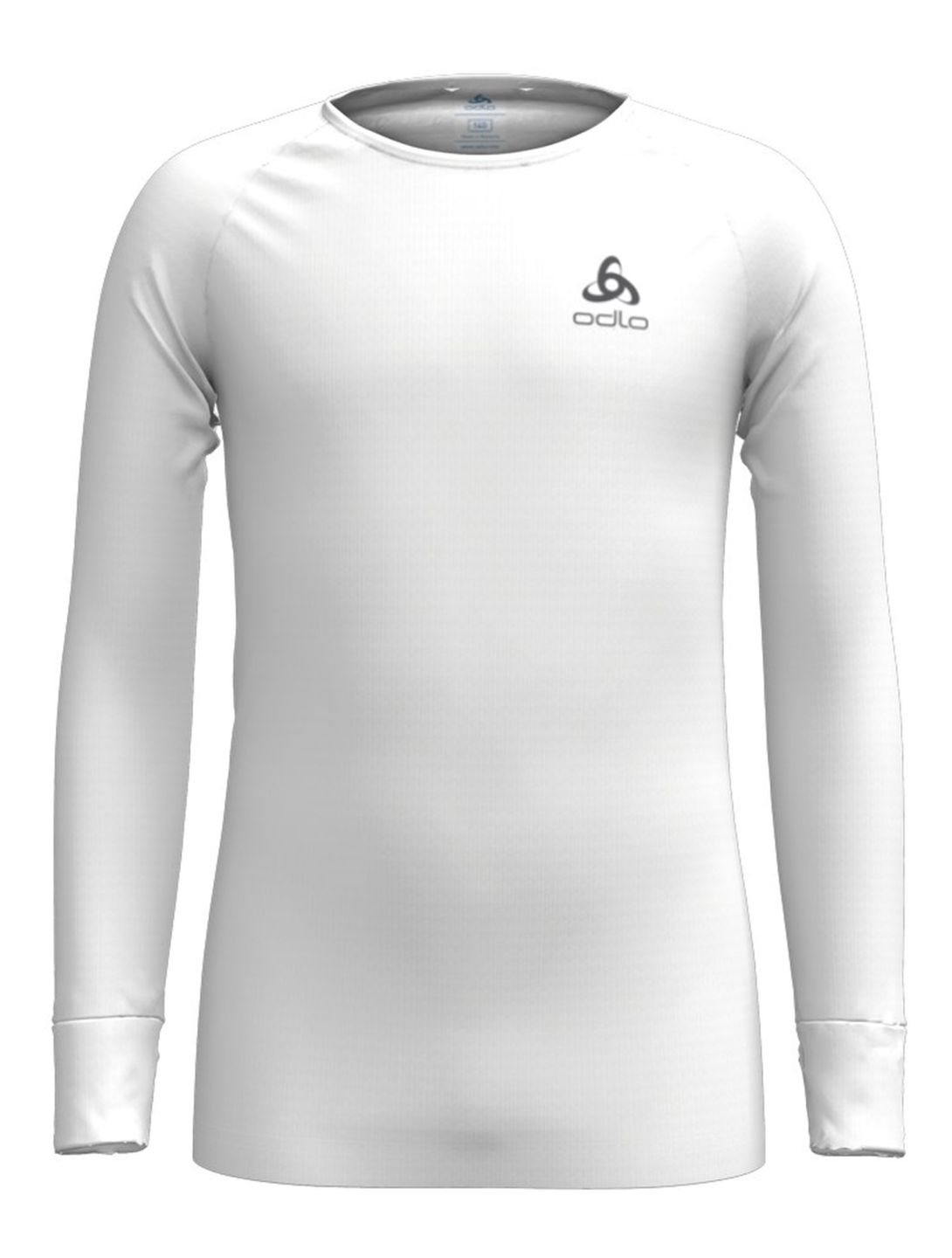 Odlo, Active Warm Eco thermal shirt kids White white 