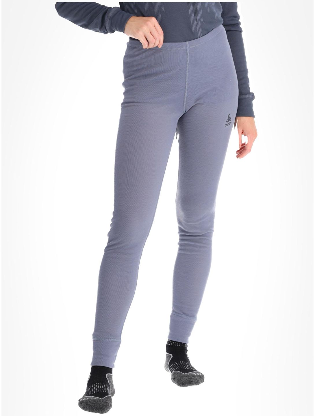 Odlo, Active Warm Eco thermal pants women Folkstone Gray grey 