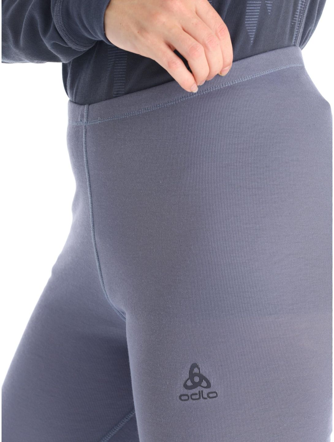 Odlo, Active Warm Eco thermal pants women Folkstone Gray grey 