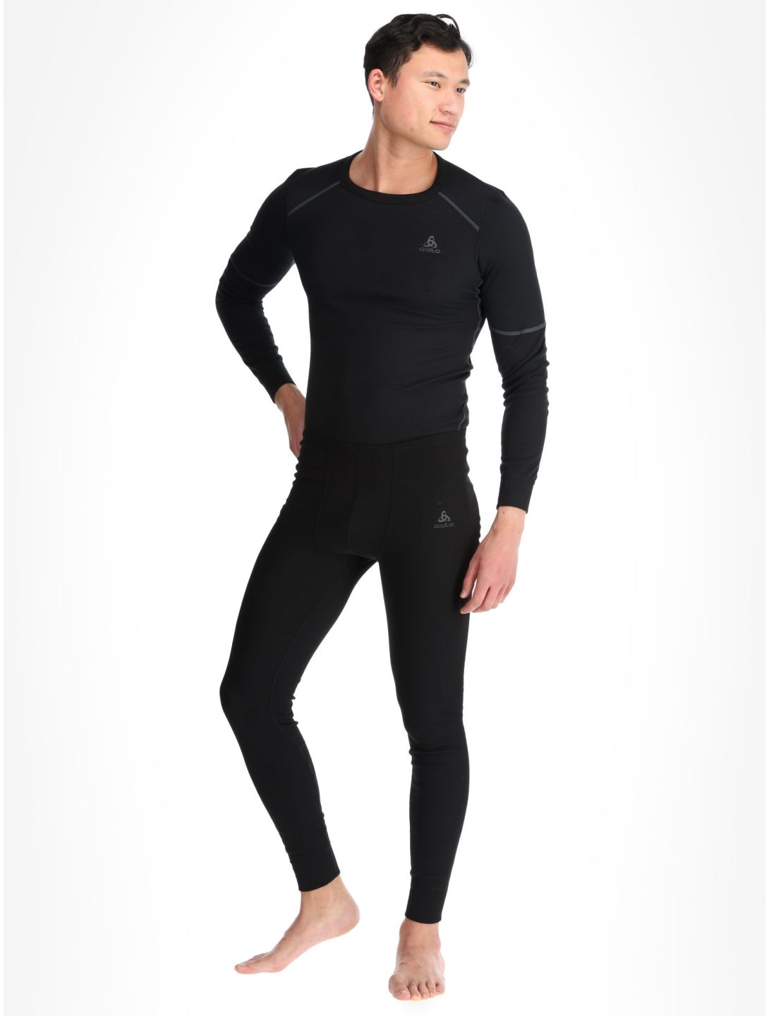 Odlo Active Warm Eco thermal pants men Black black SkiWebShop