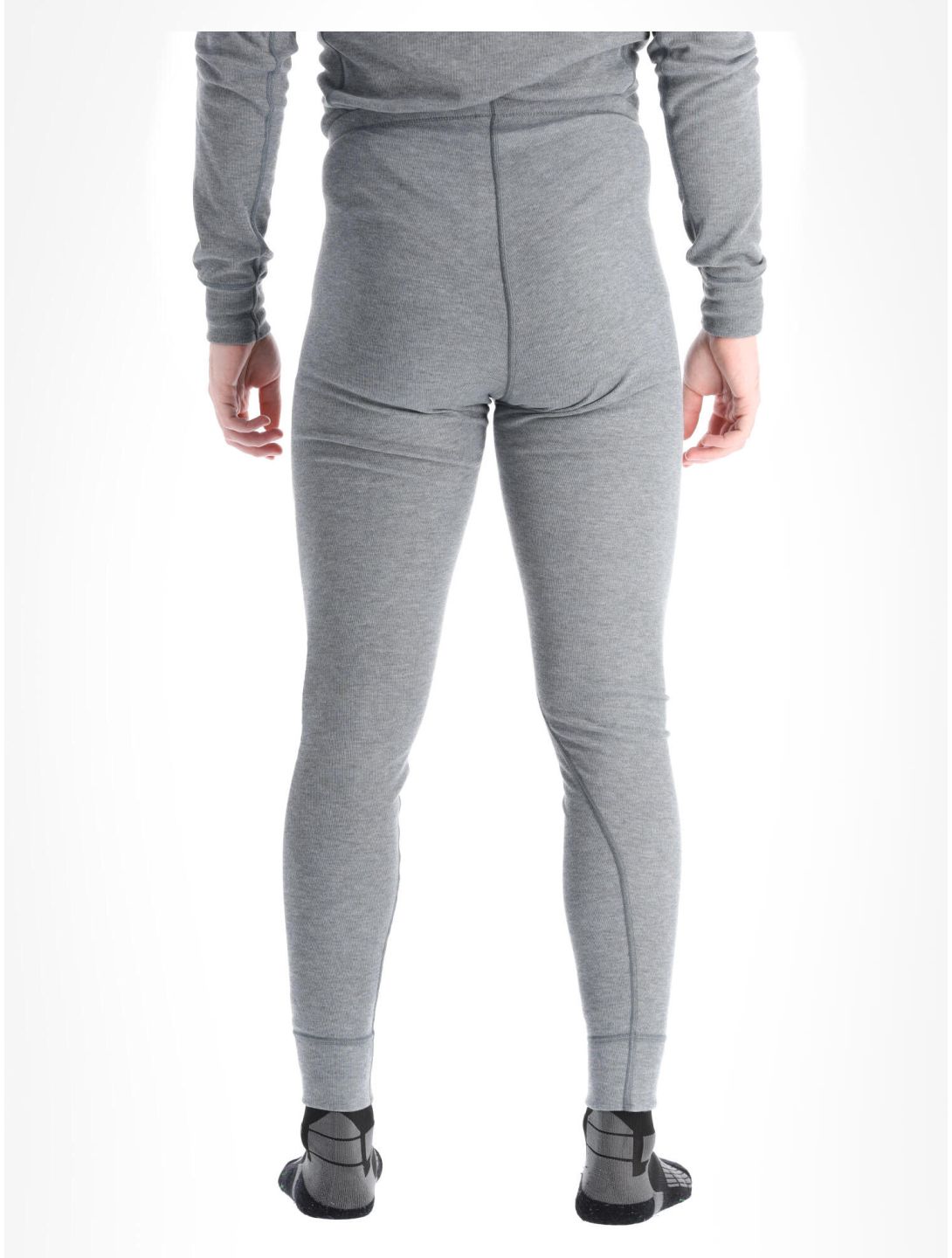 Odlo, Active Warm Eco thermal pants men Odlo Steel Grey Melange grey 