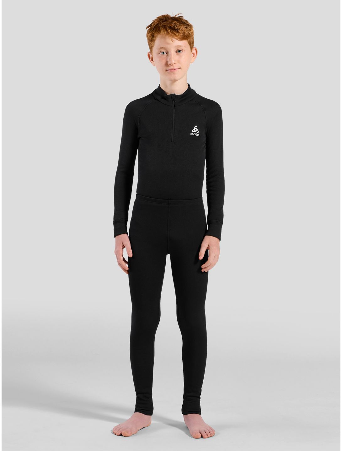 Odlo, Active Warm Eco thermal pants kids Black black 