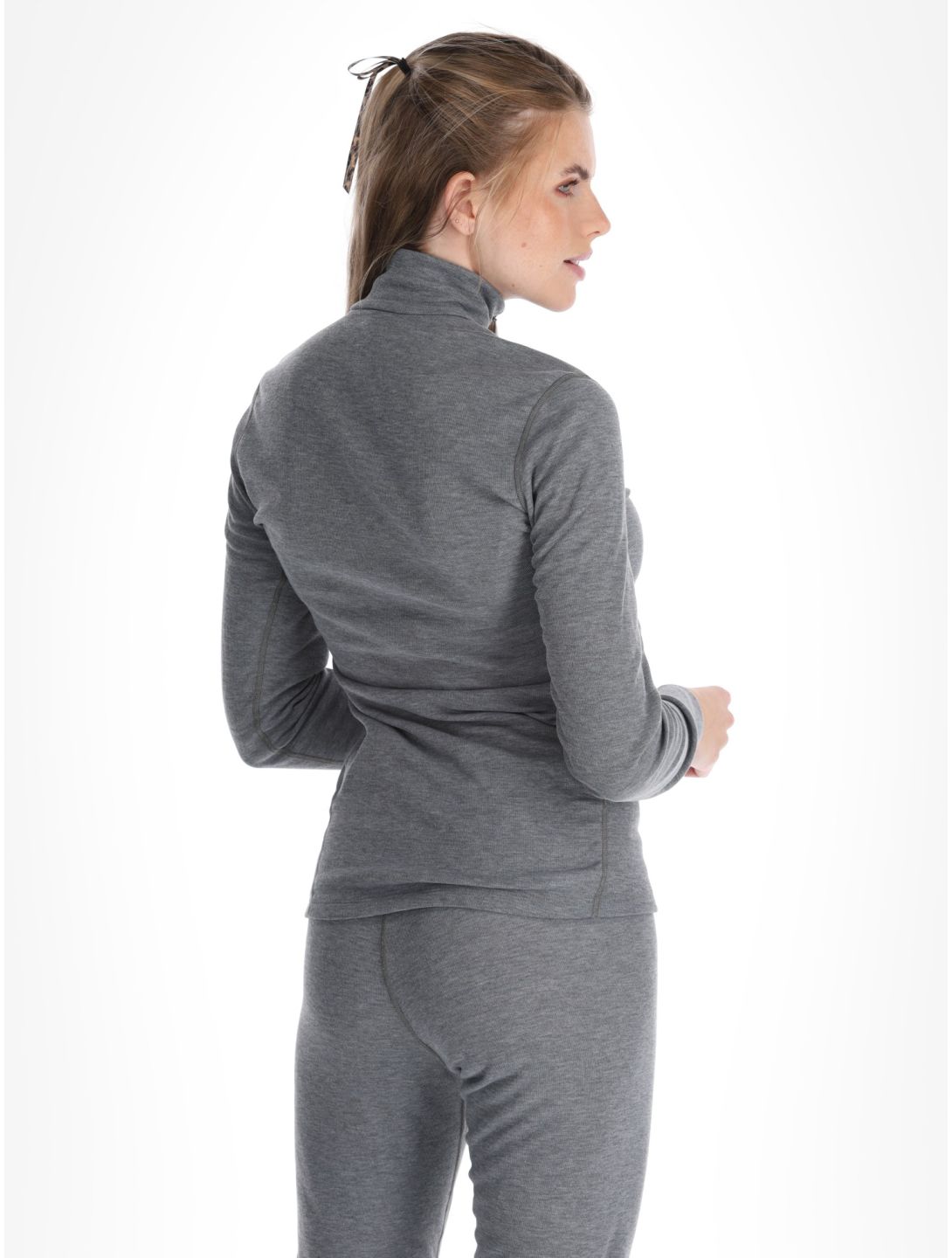 Odlo, Active Warm Eco pullover women Odlo Steel Grey Melange grey 