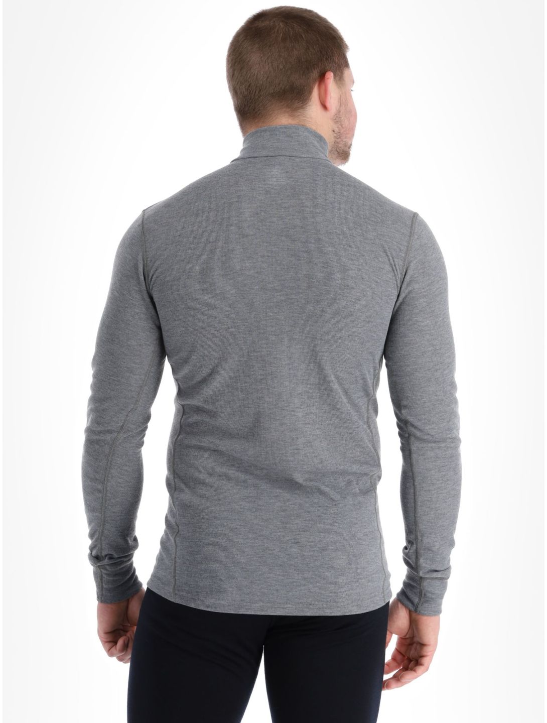 Odlo, Active Warm Eco pullover men Odlo Steel Grey Melange grey 