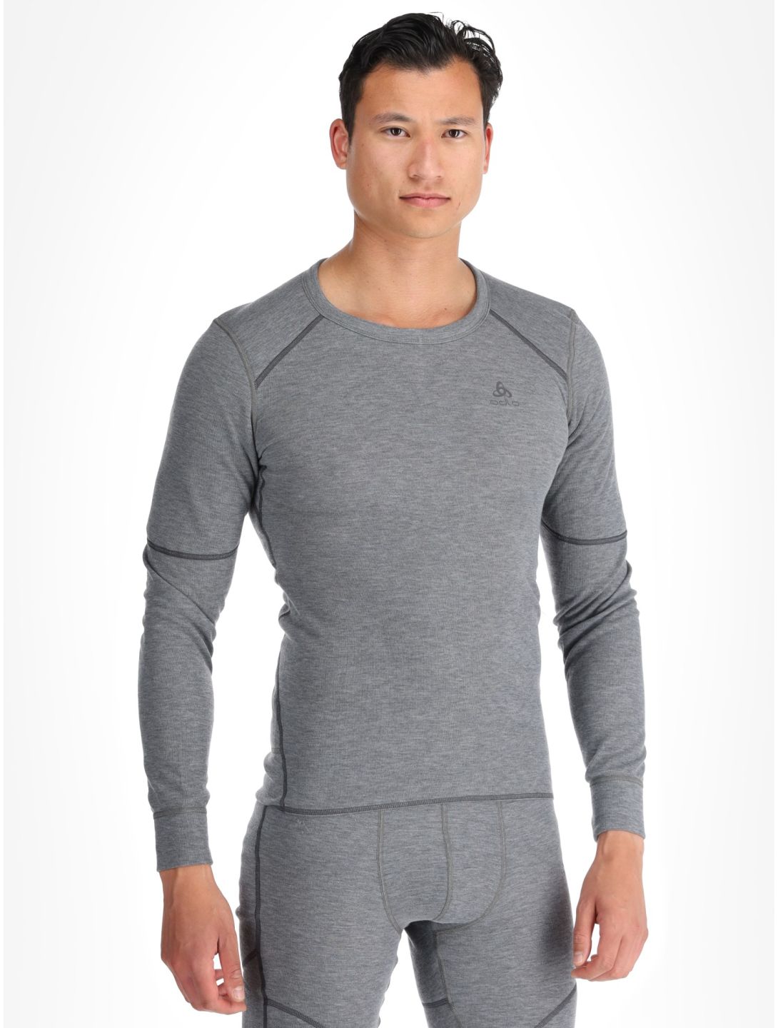 Odlo, Active X-Warm Eco thermal shirt men Odlo Steel Grey Melange grey 