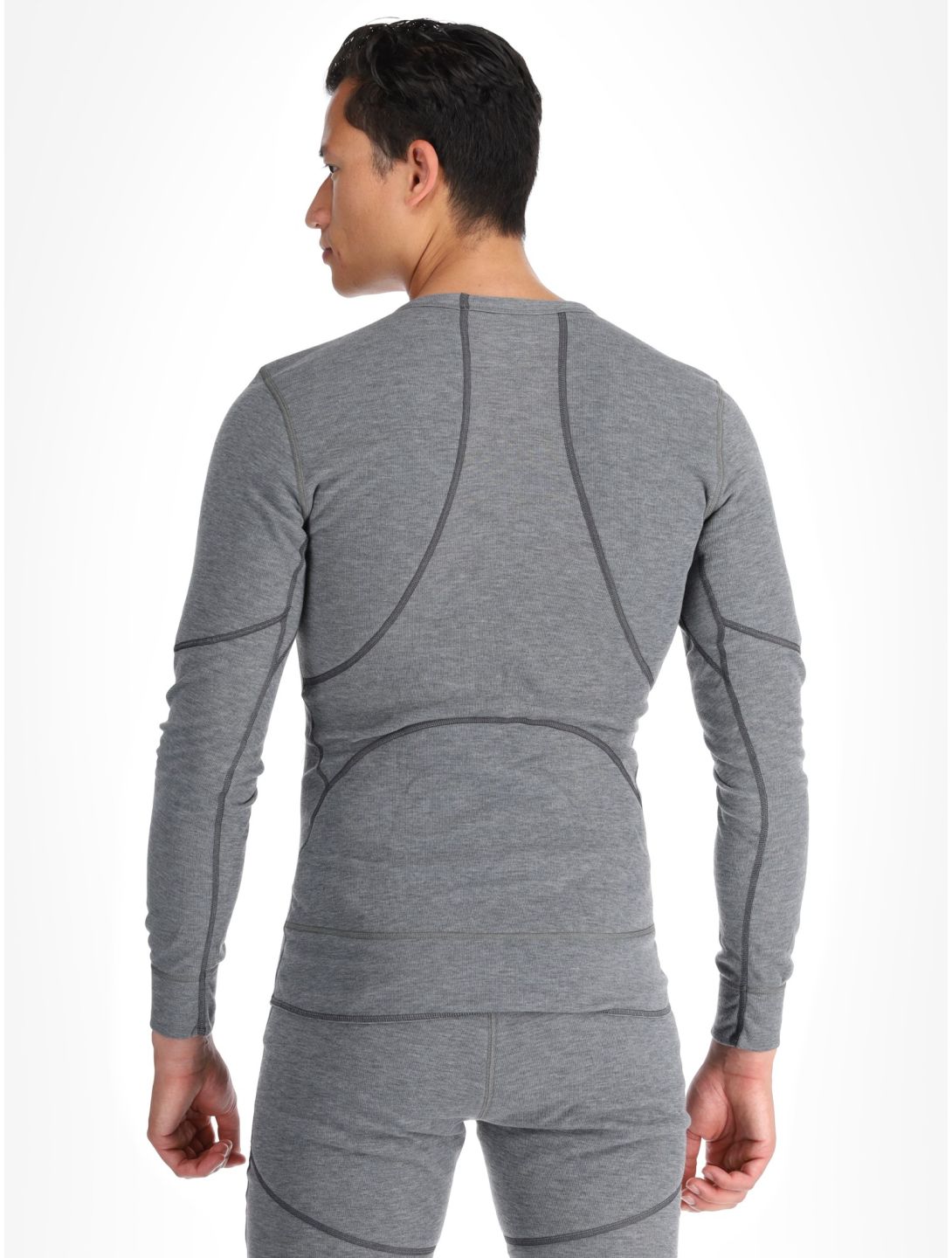 Odlo, Active X-Warm Eco thermal shirt men Odlo Steel Grey Melange grey 