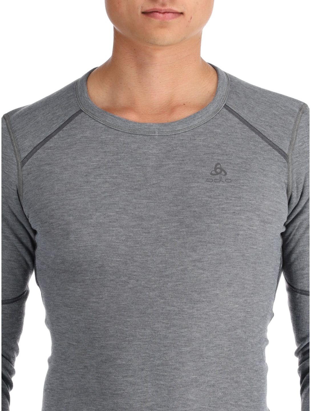 Odlo, Active X-Warm Eco thermal shirt men Odlo Steel Grey Melange grey 