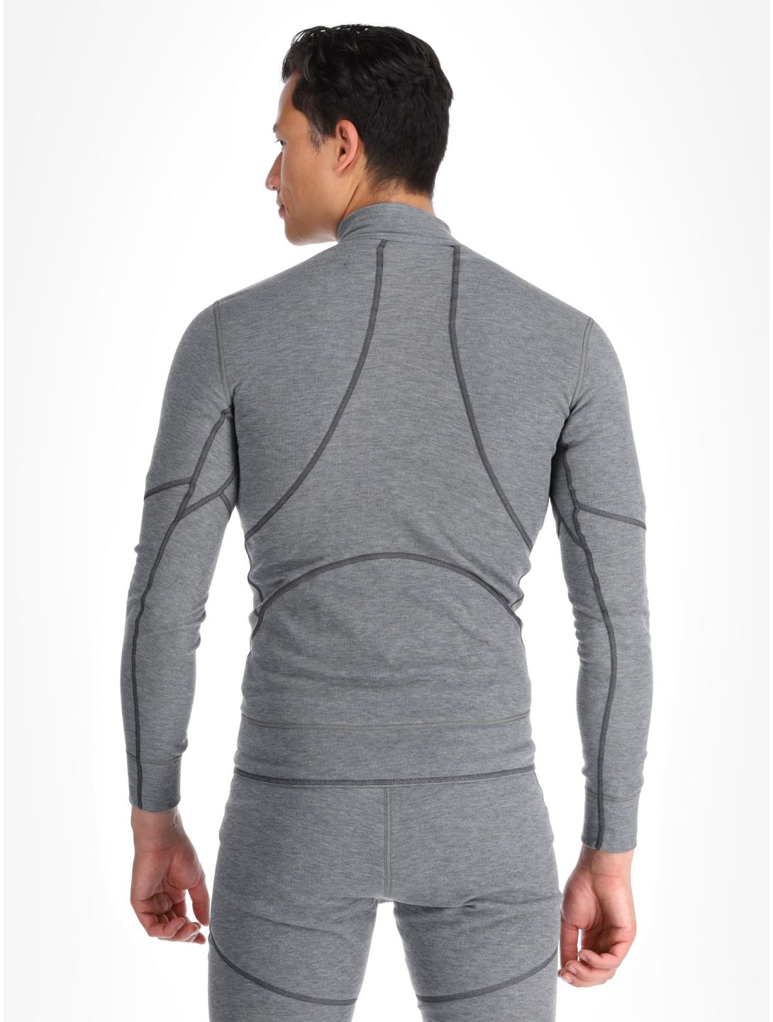 Odlo, Active X-Warm pullover men Odlo Steel Grey Melange grey 