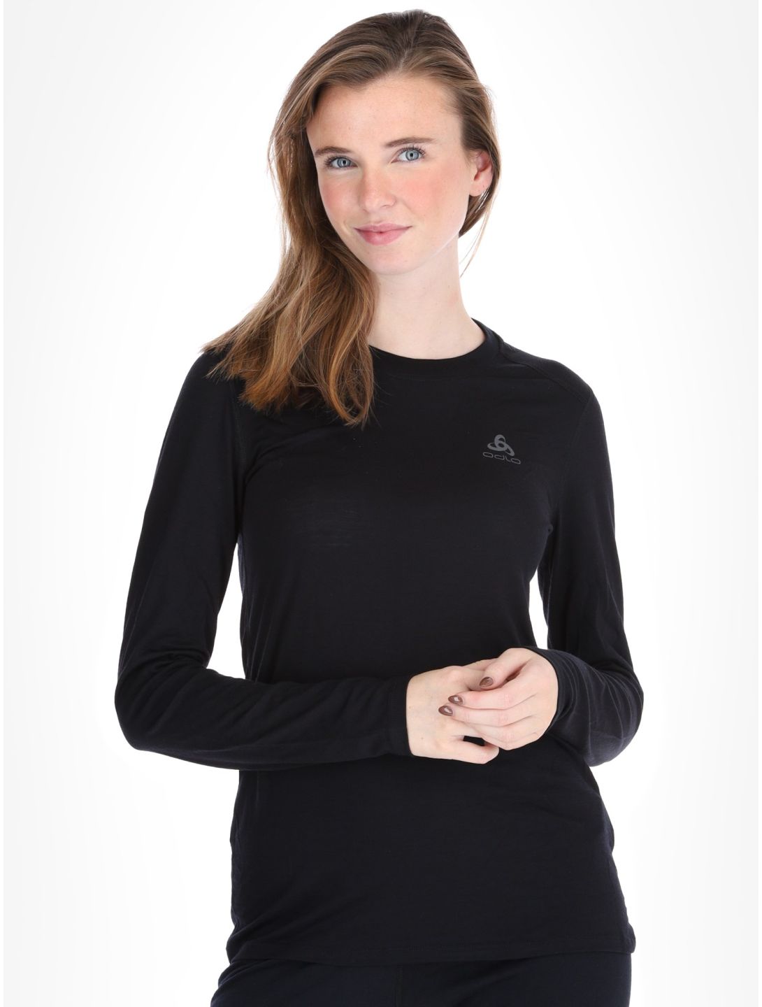 Odlo, Merino 160 thermal shirt women Black black 