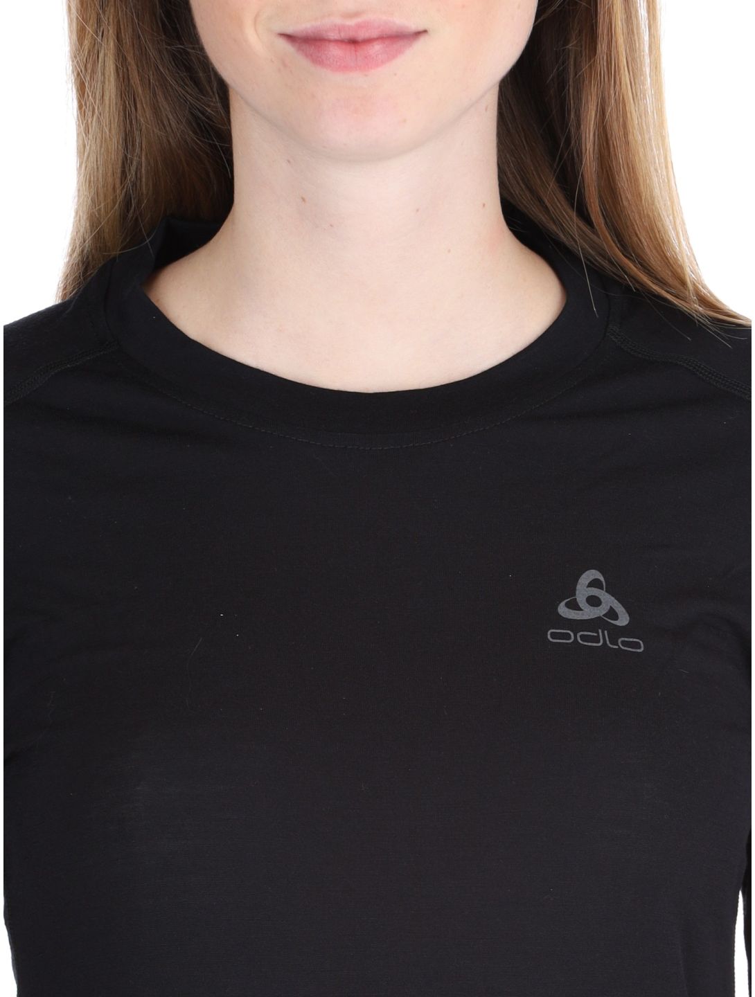 Odlo, Merino 160 thermal shirt women Black black 