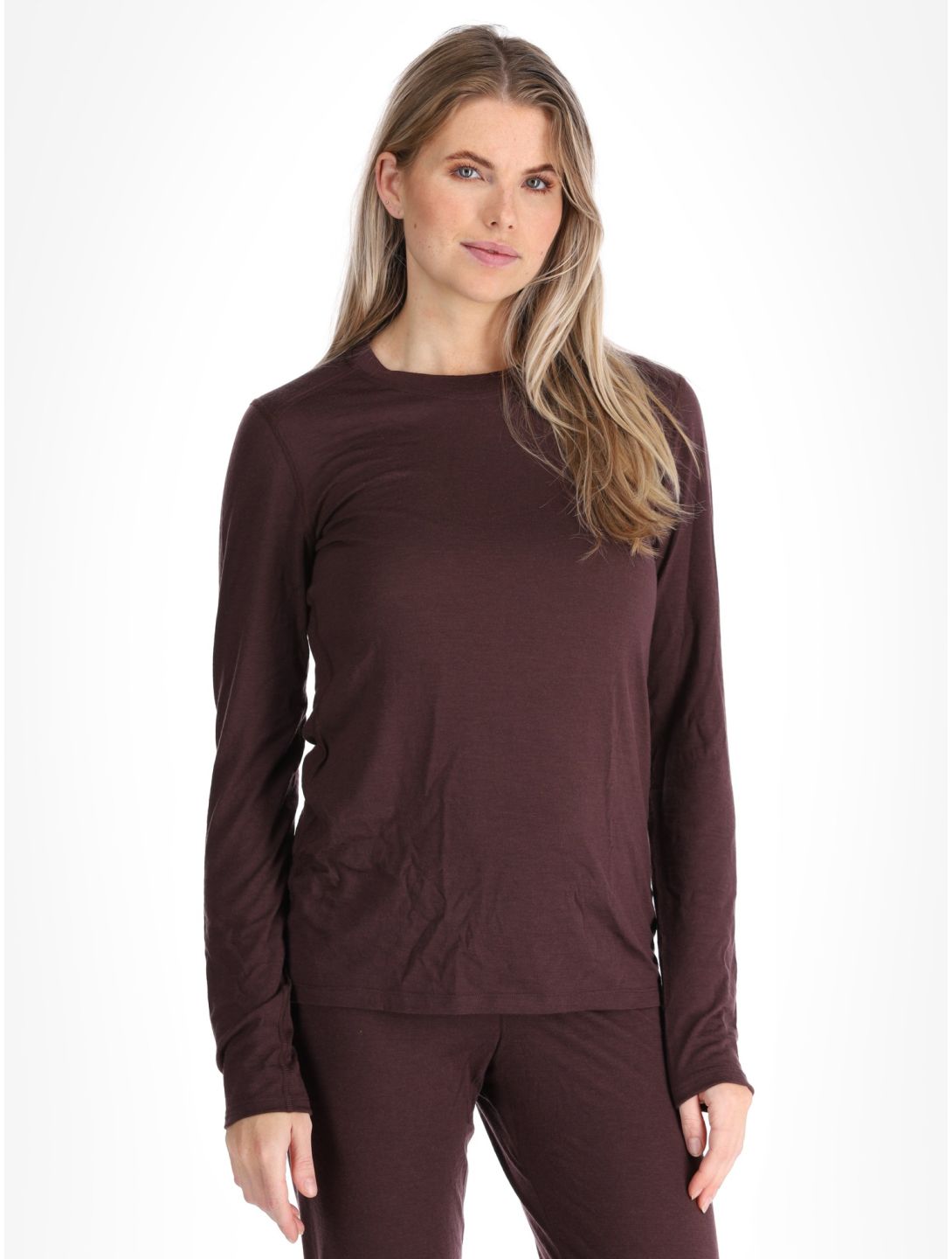 Odlo, Merino 160 thermal shirt women Fudge purple 