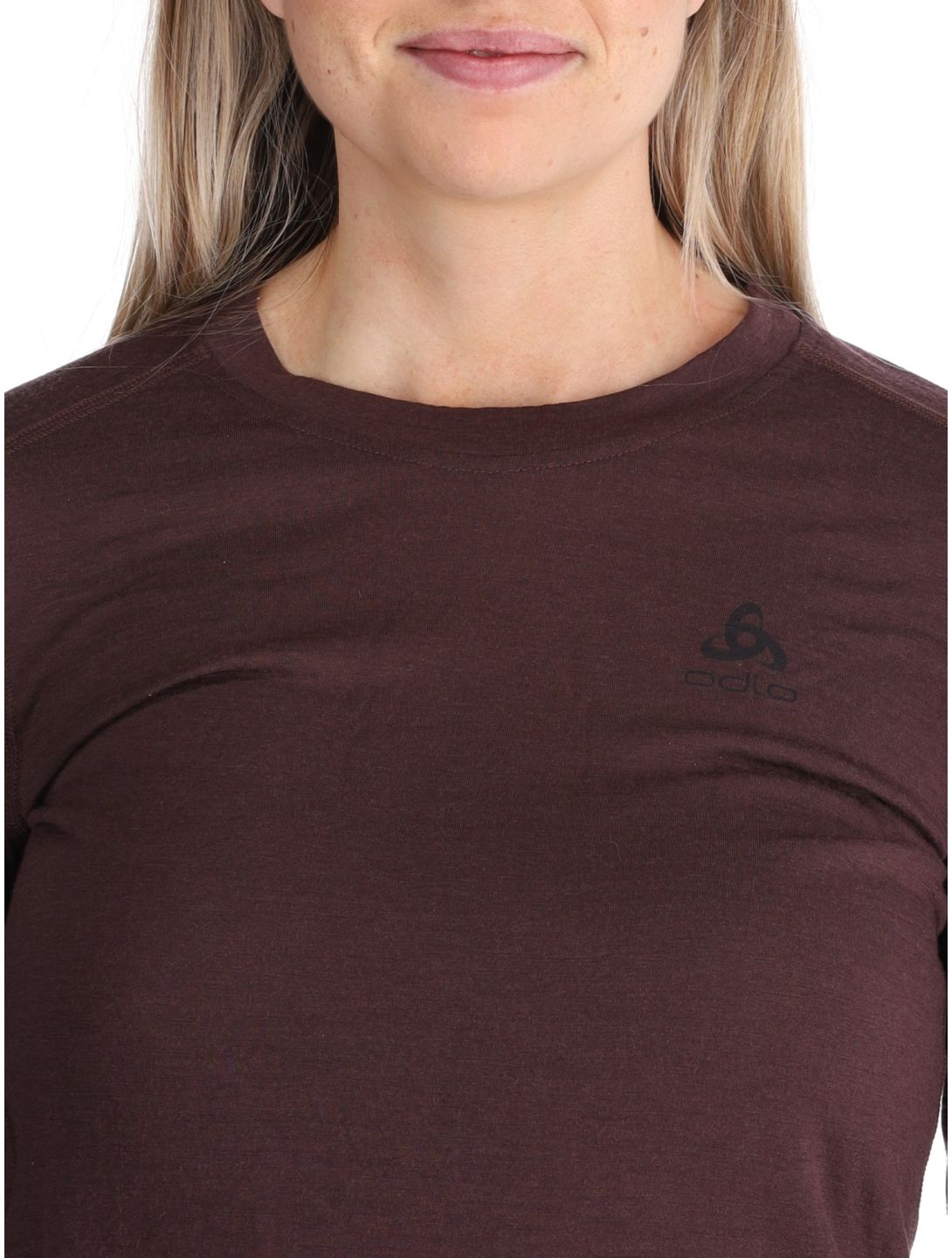 Odlo, Merino 160 thermal shirt women Fudge purple 