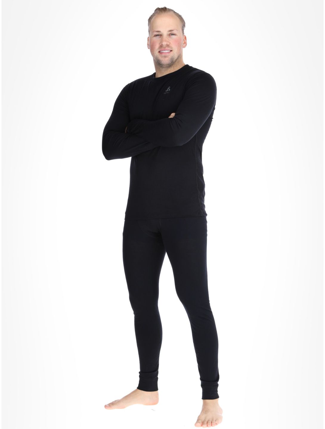 Odlo, Merino 160 thermal shirt men Black black 