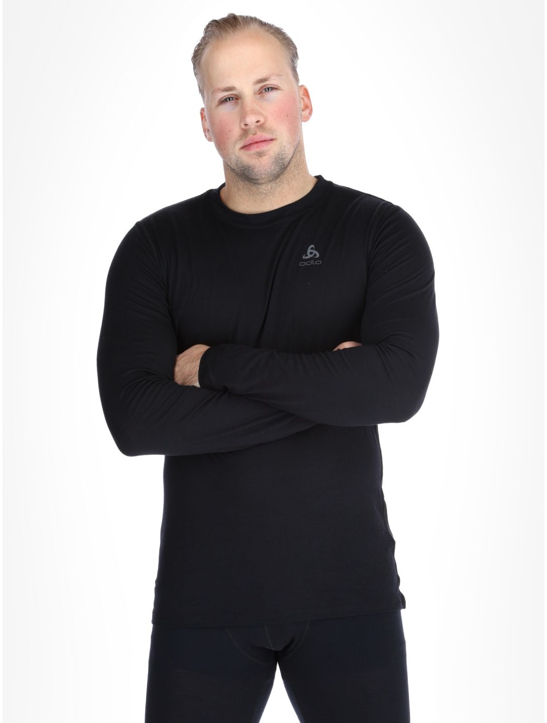 Odlo, Merino 160 thermal shirt men Black black 