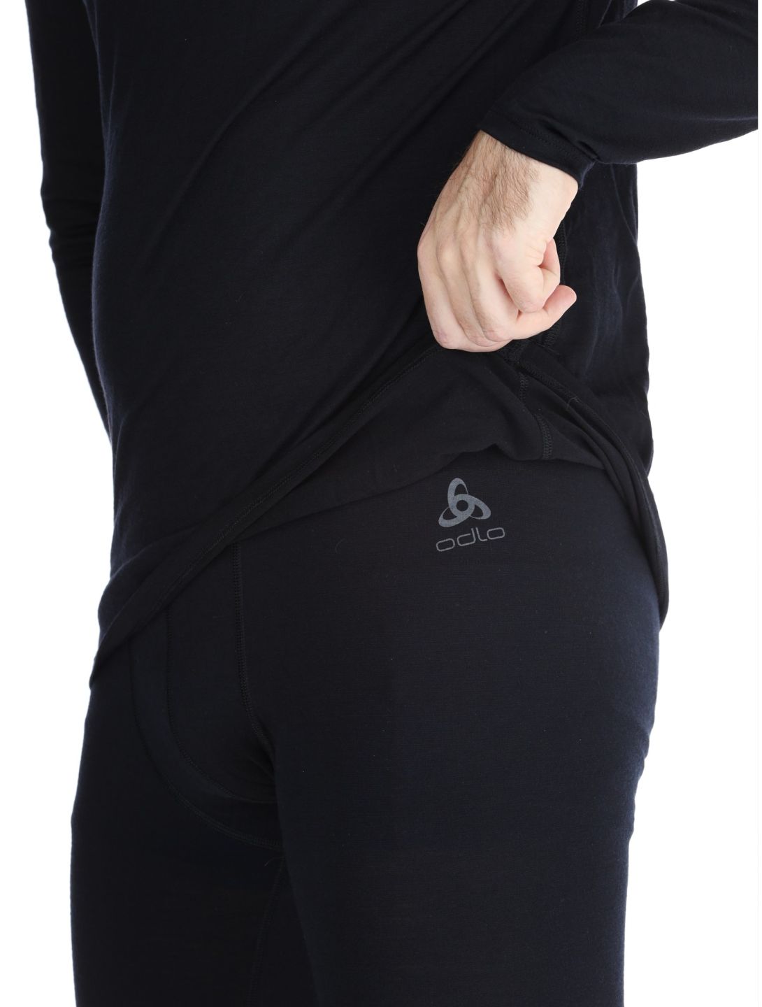 Odlo, Merino 160 thermal shirt men Black black 