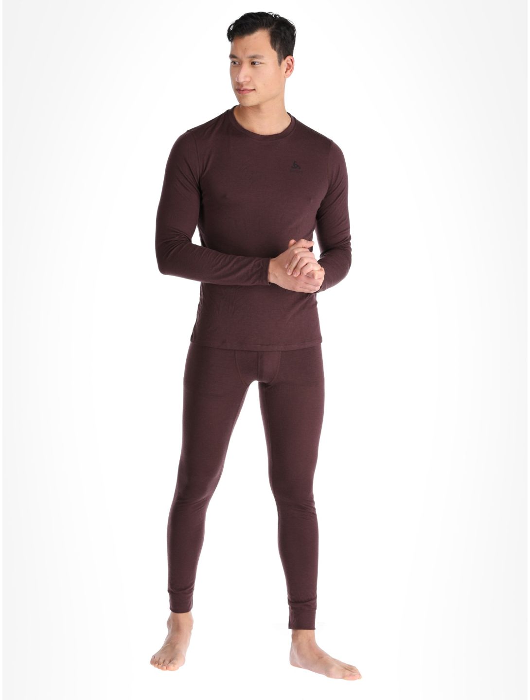 Odlo, Merino 160 thermal shirt men Fudge purple 