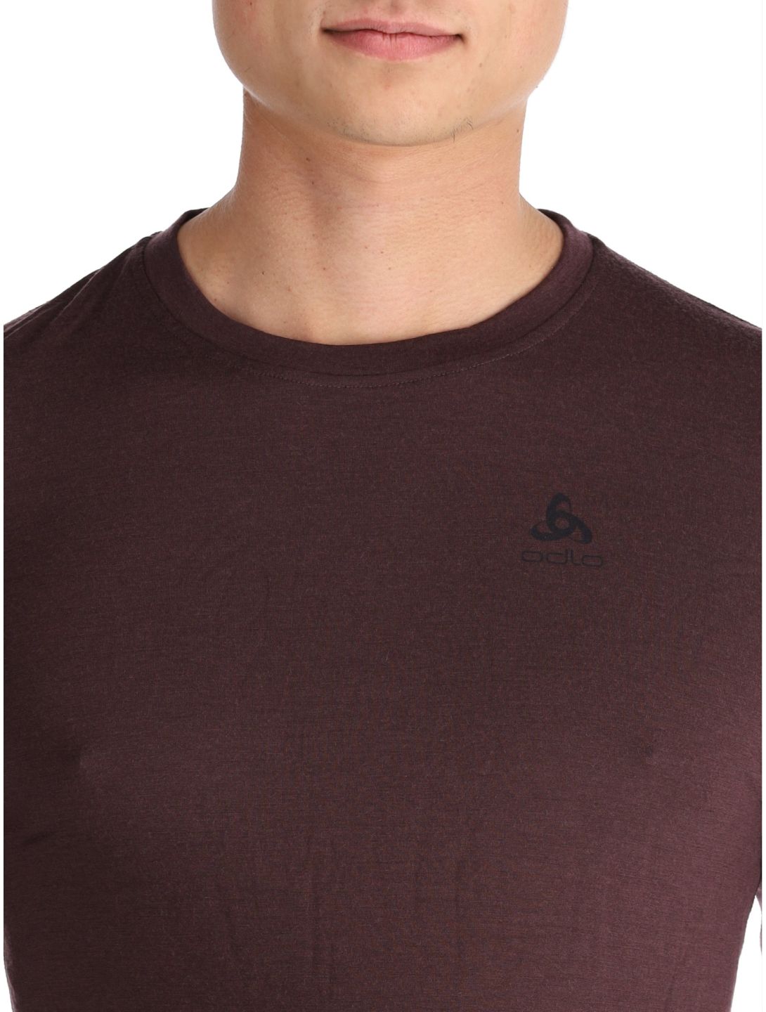 Odlo, Merino 160 thermal shirt men Fudge purple 