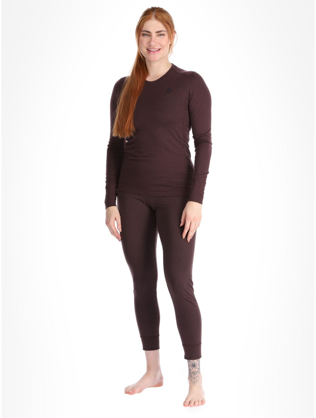 Odlo, Merino 200 thermal shirt women Fudge purple 