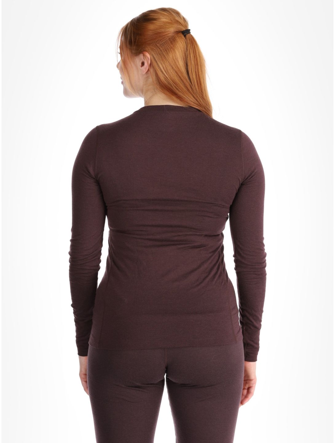 Odlo, Merino 200 thermal shirt women Fudge purple 