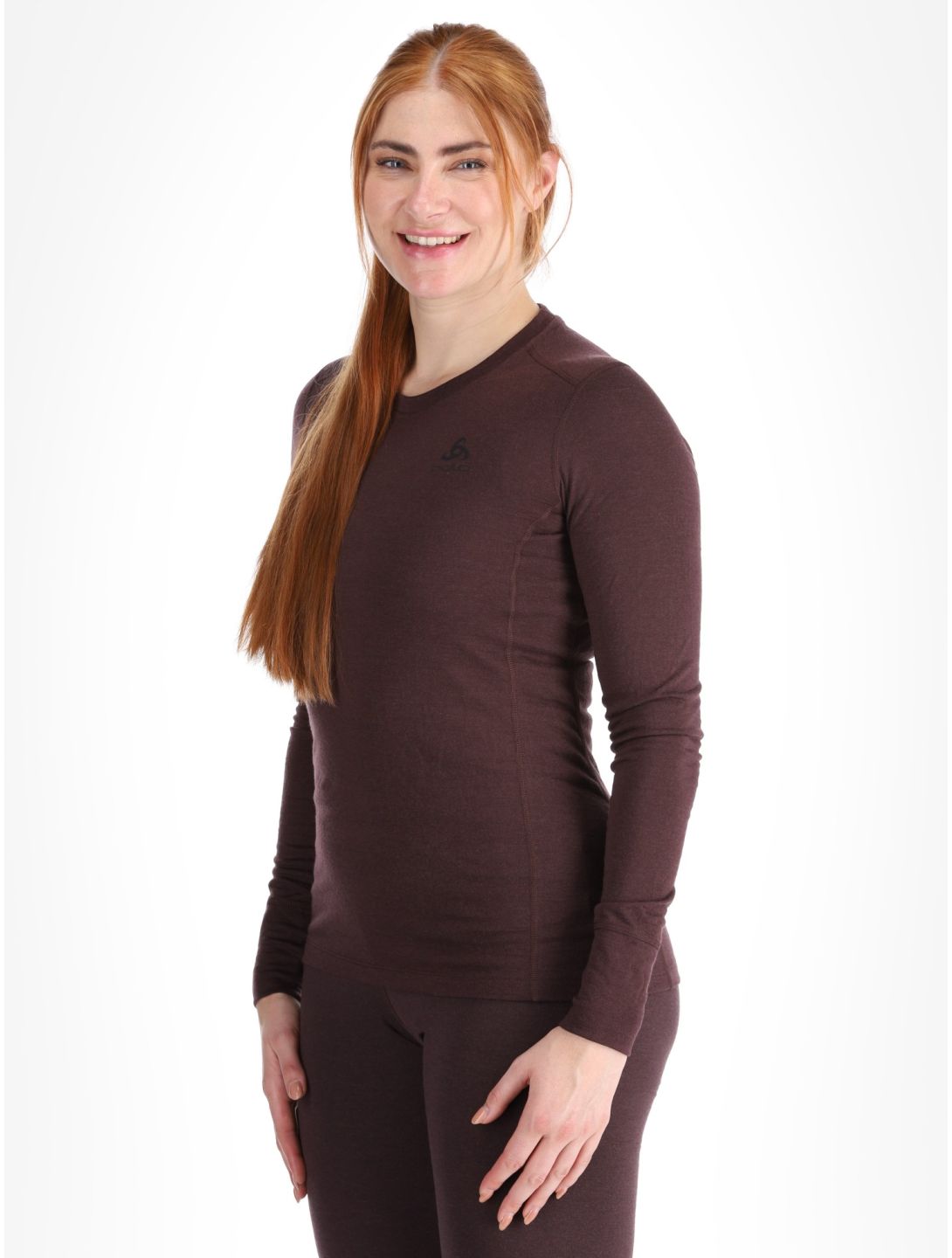 Odlo, Merino 200 thermal shirt women Fudge purple 