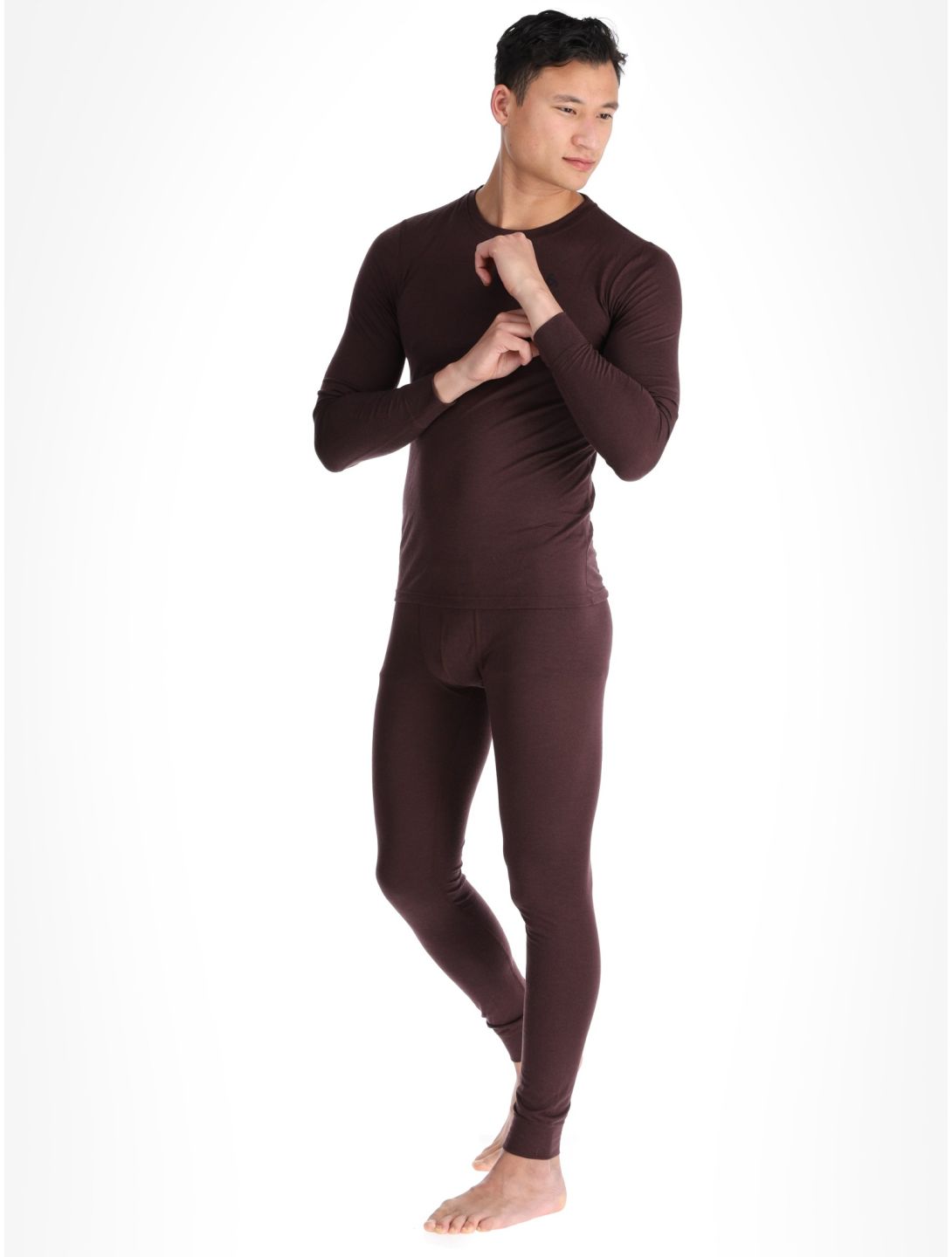 Odlo, Merino 200 thermal shirt men Fudge purple 