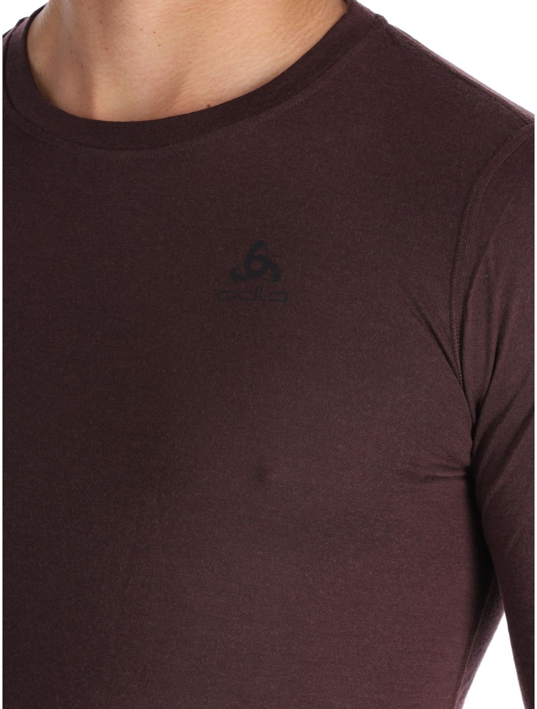 Odlo, Merino 200 thermal shirt men Fudge purple 