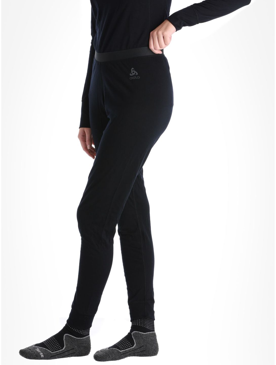 Odlo, Merino 200 thermal pants women Black black 