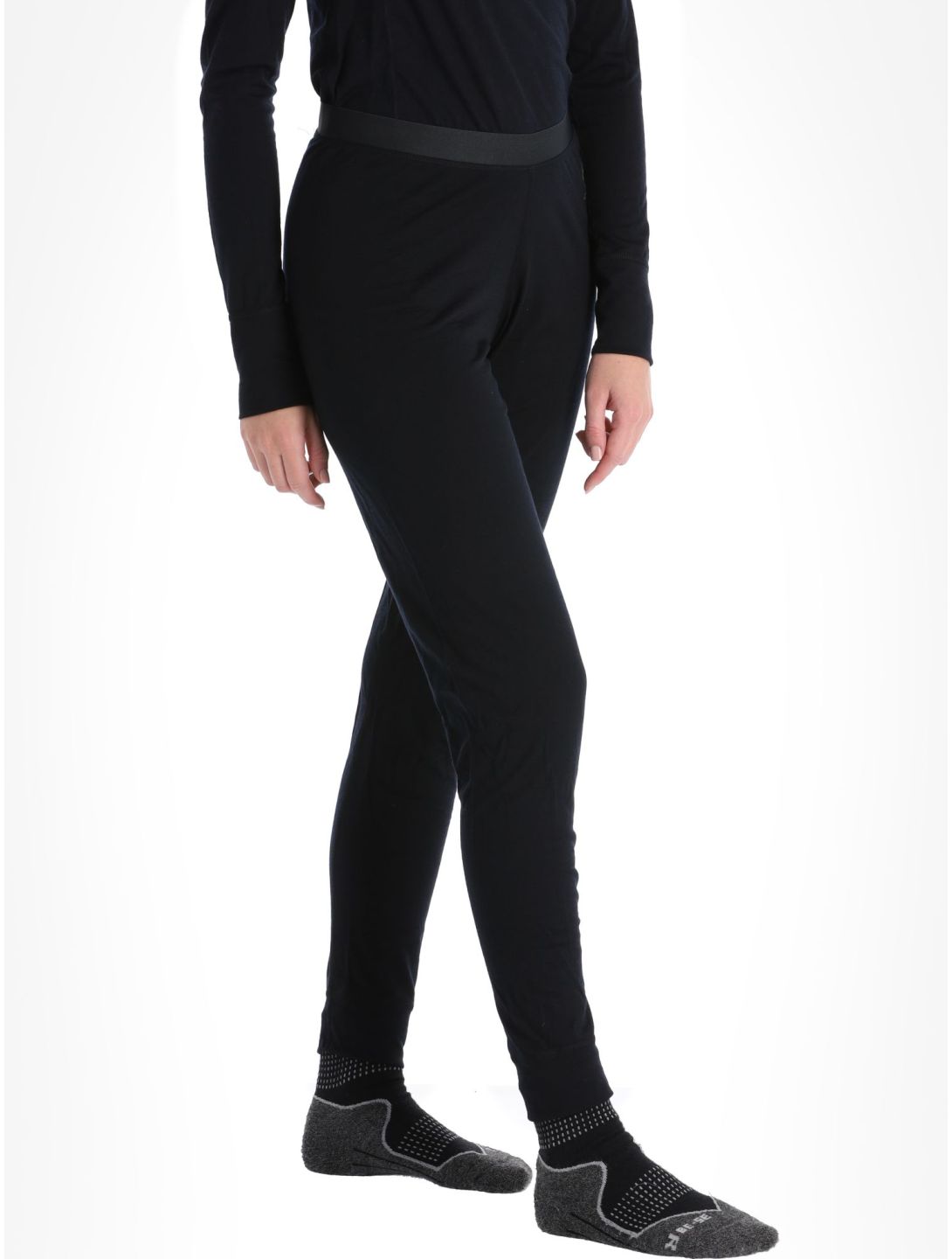 Odlo, Merino 200 thermal pants women Black black 