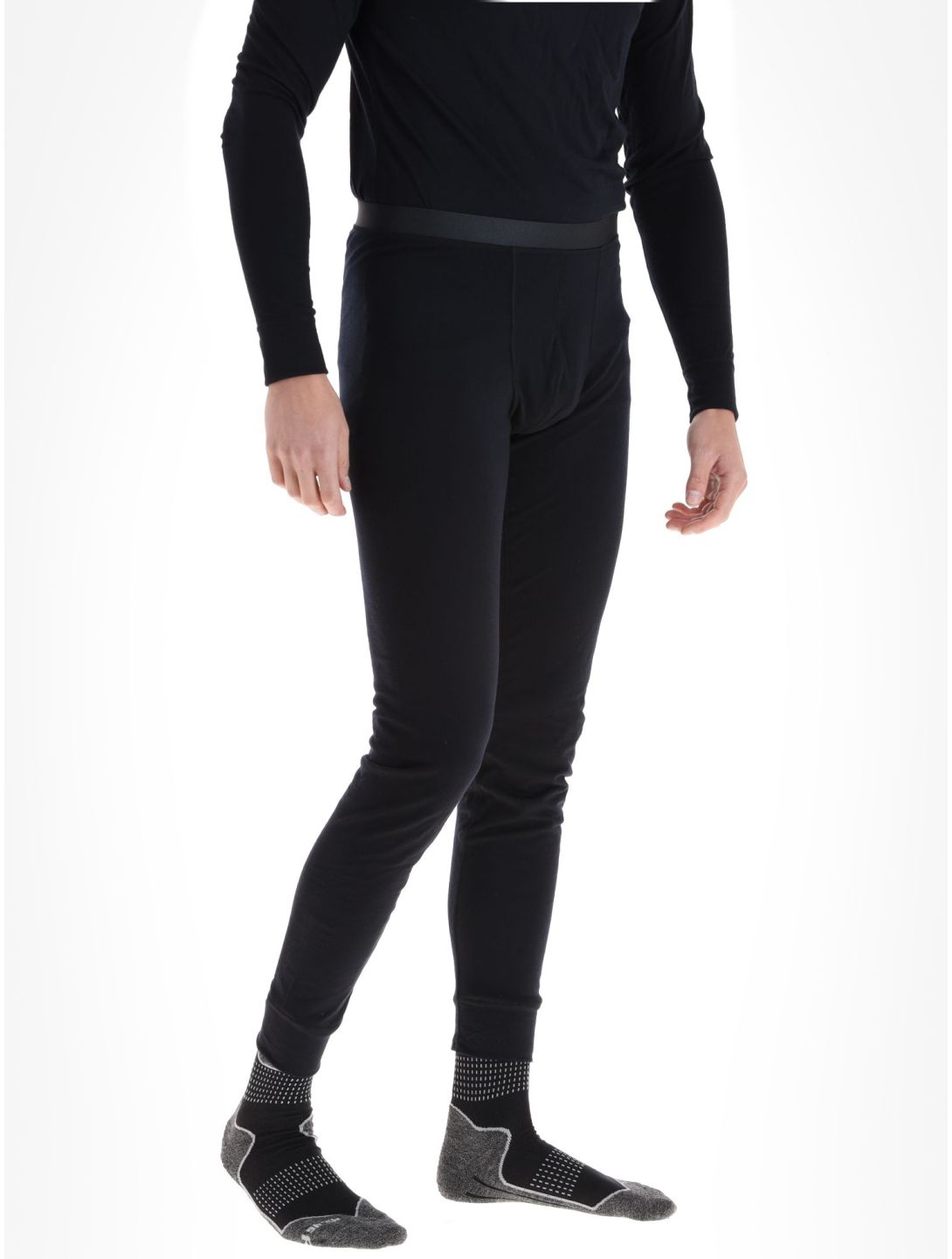 Odlo, Merino 200 thermal pants men Black black 