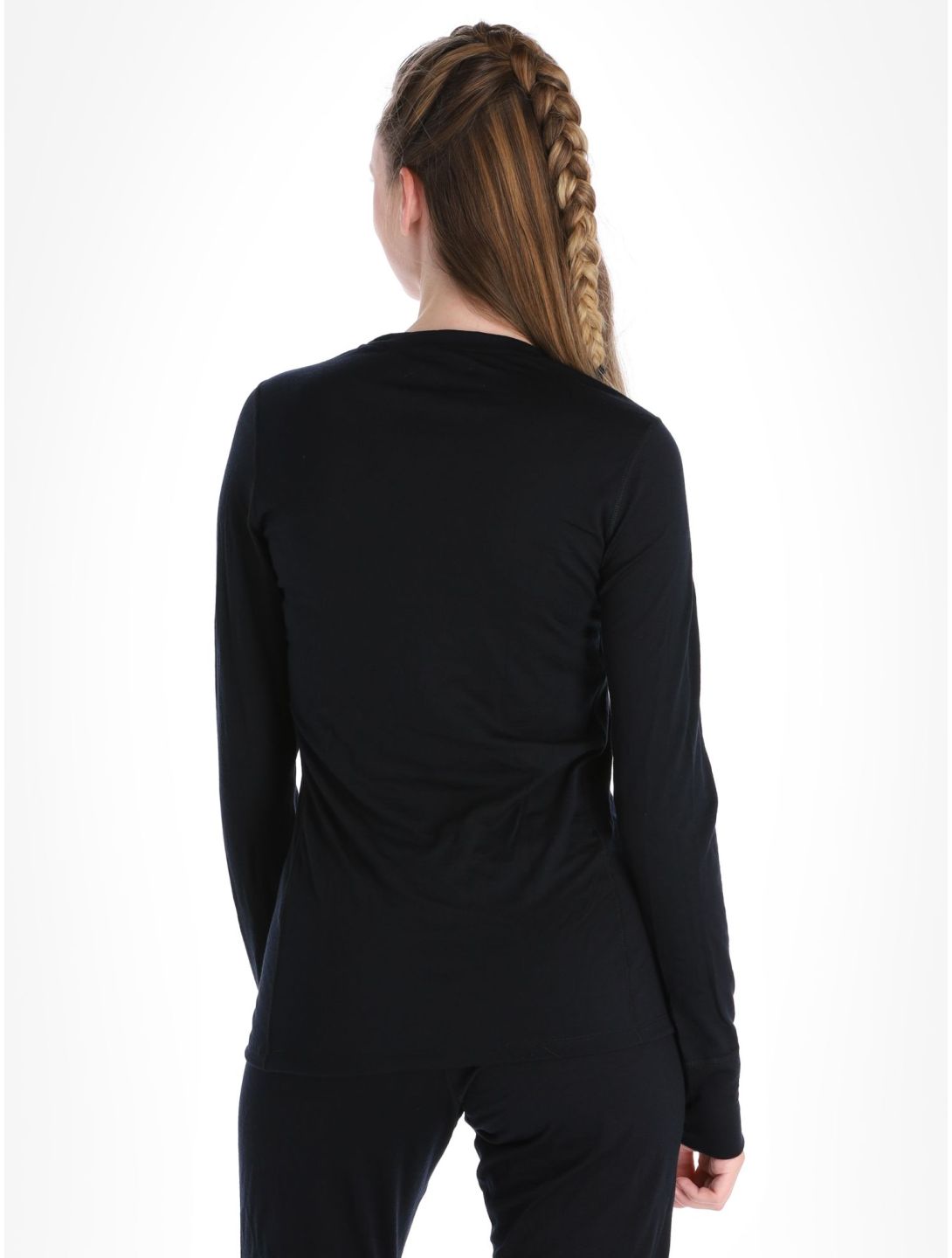 Odlo, Merino 200 thermal shirt women Black black 