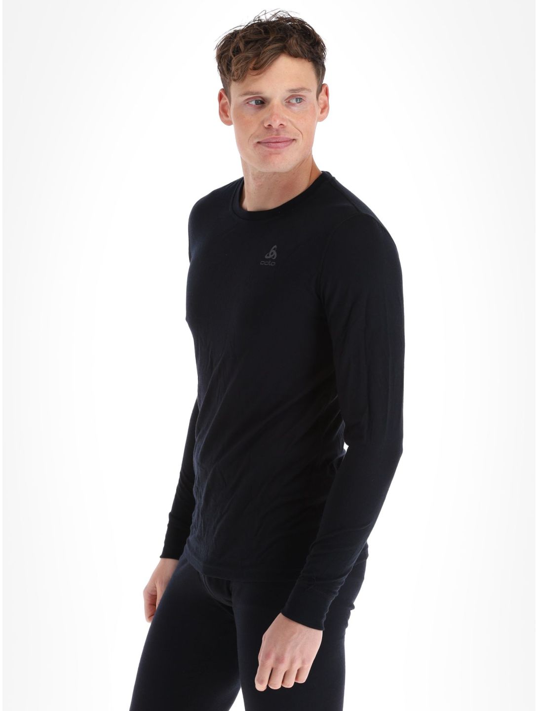 Odlo, Merino 200 thermal shirt men Black black 