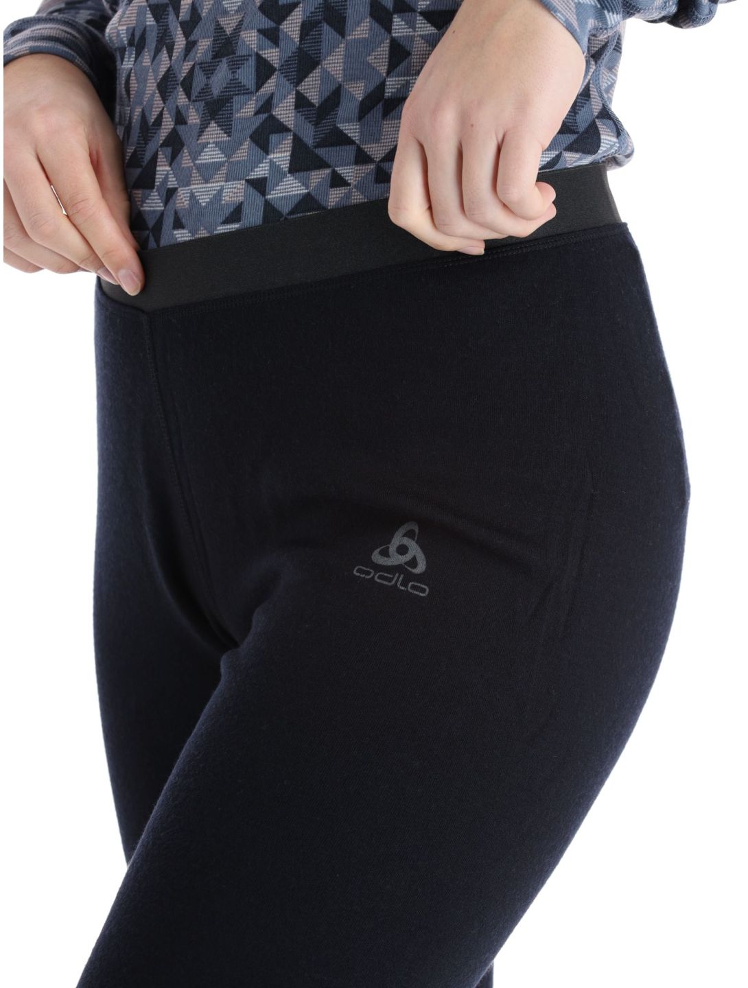 Odlo, Merino 260 thermal pants women Black black 