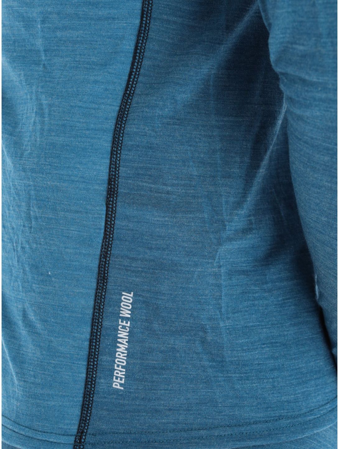 Odlo, Natural Performance PW 150 pullover men Saxony Blue - Deep Dive Melange blue 