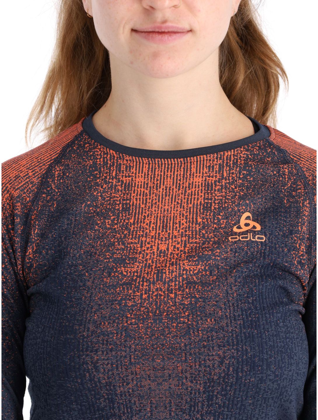 Odlo, Perfomance Eco thermal shirt women India Ink grey 