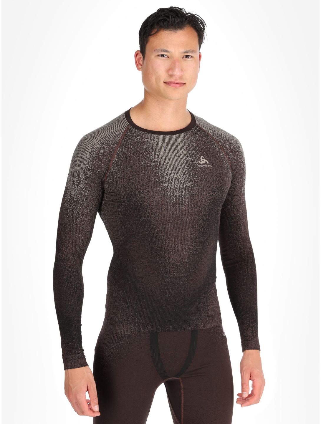 Odlo, Perfomance Eco thermal shirt men Fudge purple 