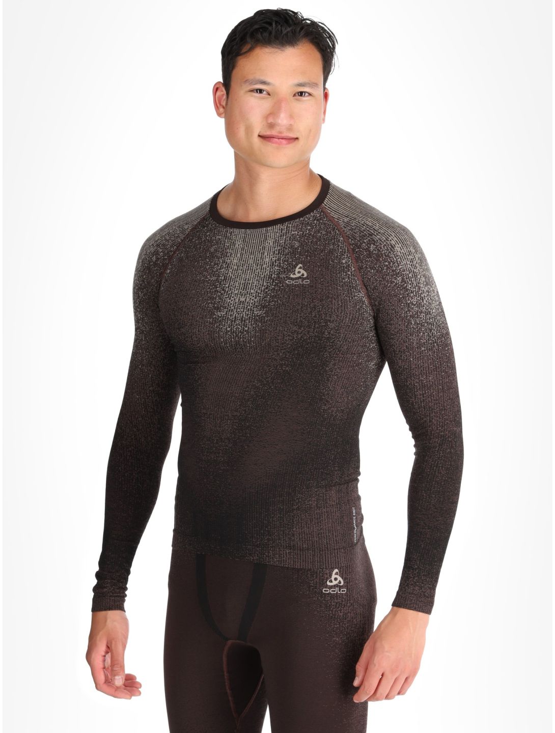 Odlo, Perfomance Eco thermal shirt men Fudge purple 