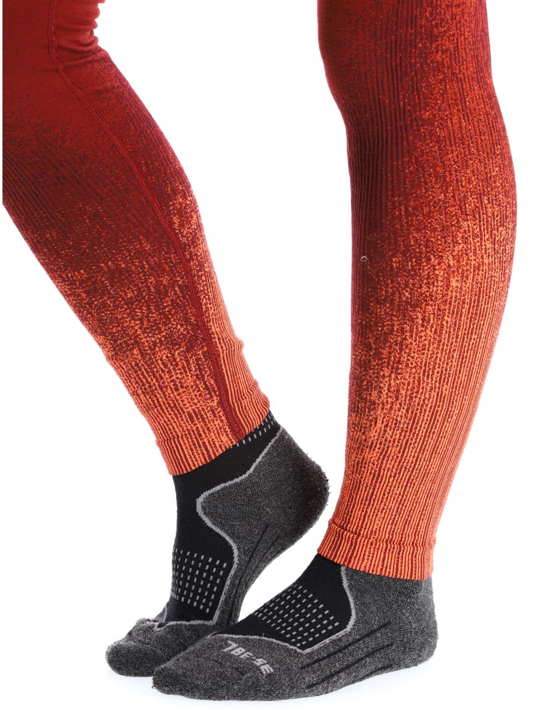 Odlo, Perfomance Eco thermal pants women Spiced Apple burgundy 