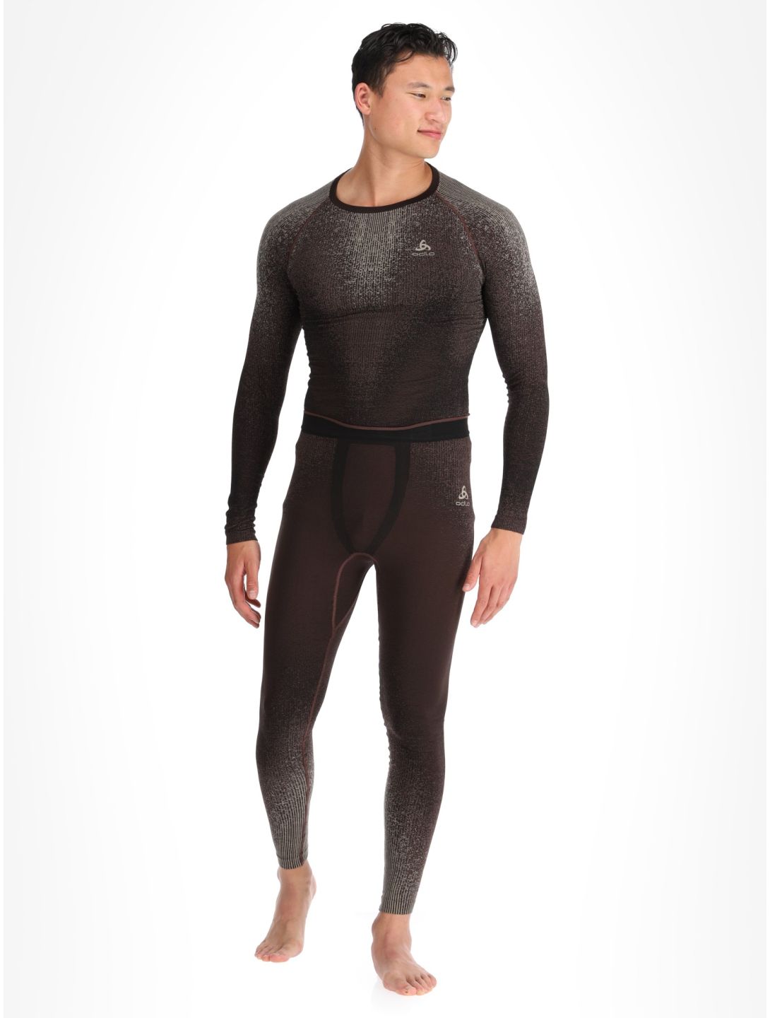 Odlo, Perfomance Eco thermal pants men Fudge purple 