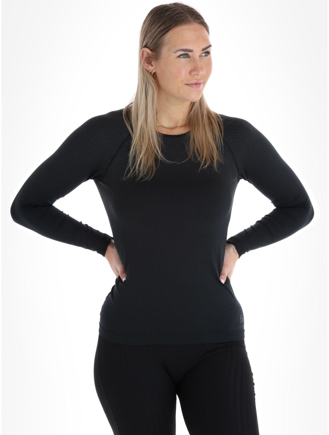 Odlo, Perfomance Light Eco thermal shirt women Black black 