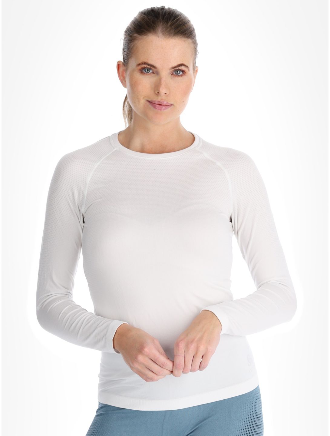 Odlo, Perfomance Light Eco thermal shirt women White white 